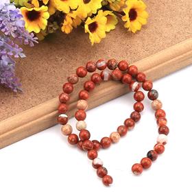 Kırmızı Jasper Taşı Boncuk