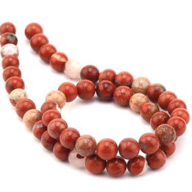 Kırmızı Jasper Taşı Boncuk