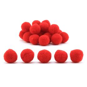 Kırmızı Ponpon 50 Adet