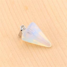 Konik Piramit Opal Kolye Ucu