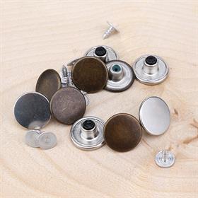 Kot Düğmesi Düz (5 adet)