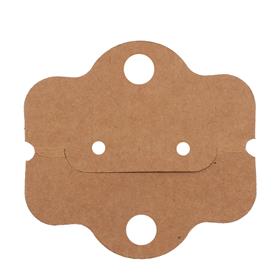 Kraft Kolye ve Küpe Sunum Kartı 50 Adet