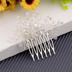 Kristal Boncuklu Tarak Toka 2 adet