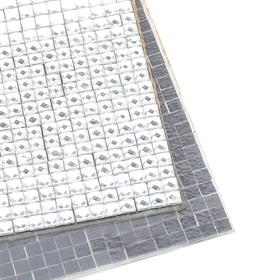 Kristal Full Kare Taşlı Yapıştırma Meş Tabaka 8 mm