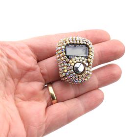 Kristal Janjan Taşlı Zikirmatik Tesbihmatik