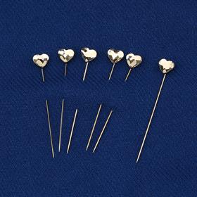 Kristal Kalp Taşlı Eşarp Şal İğnesi 6 adet