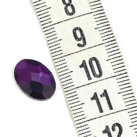 Kristal Renkli Cam Oval Taş 10X14 mm 5 adet