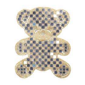 Kristal Renkli Taşlı Ayıcık Motif