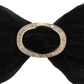 Kristal Taşlı Altın Renk Kemer Tokası