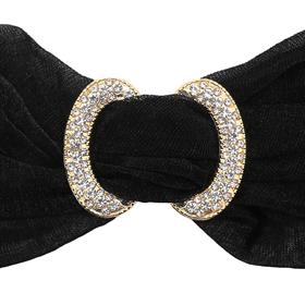 Kristal Taşlı Altın Renk Kemer Tokası