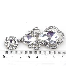 Kristal Taşlı Broş