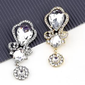 Kristal Taşlı Broş