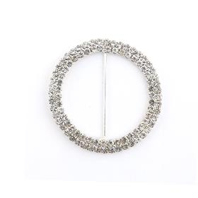 Kristal Taşlı Büyük Boy Kemer Tokası