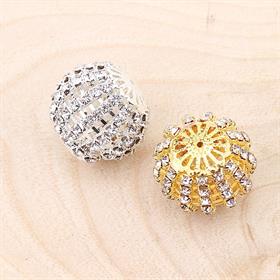 Kristal Taşlı Büyük Metal Ayraç