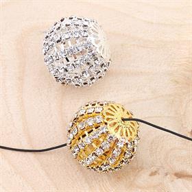 Kristal Taşlı Büyük Metal Ayraç