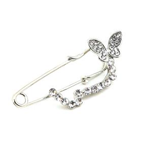Kristal Taşlı, Çengelli İğne Formunda Broş