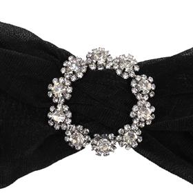 Kristal Taşlı Çiçek Modeli Kemer Tokası