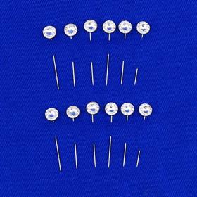 Kristal Taşlı Eşarp İğnesi 12 adet