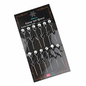 Kristal Taşlı Eşarp Şal İğnesi