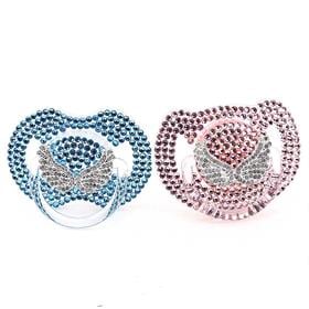 Kristal Taşlı, Kanat Figürlü Emzik