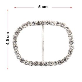 Kristal Taşlı Kemer Tokası