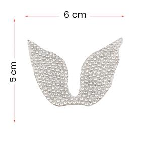 Kristal Taşlı Küçük Kanat Aplik
