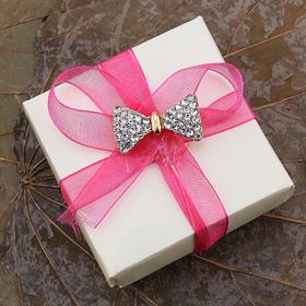 Kristal Taşlı, Metal, Fiyonk Süs