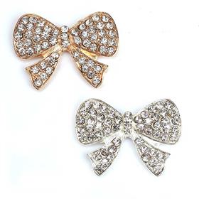 Kristal Taşlı, Metal, Fiyonk Süs