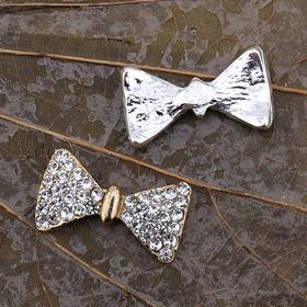 Kristal Taşlı, Metal, Fiyonk Süs