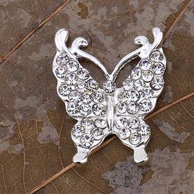 Kristal Taşlı, Metal, Kelebek Süs