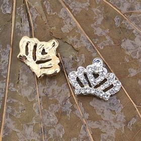 Kristal Taşlı, Metal, Taç Süs