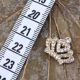 Kristal Taşlı, Metal, Taç Süs