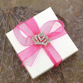 Kristal Taşlı, Metal, Taç Süs