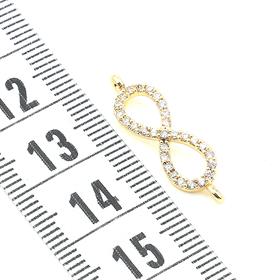 Kristal Taşlı Sonsuzluk Bileklik ve Kolye Aparatı