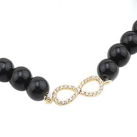 Kristal Taşlı Sonsuzluk Bileklik ve Kolye Aparatı