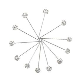 Kristal Taşlı Toplu Eşarp Şal İğnesi