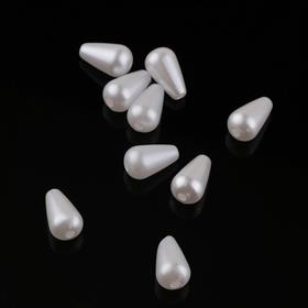 Küçük Beyaz Damla İnci Boncuk