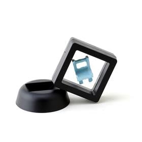 Küçük Boy Stantlı Vakumlu Kutu Siyah