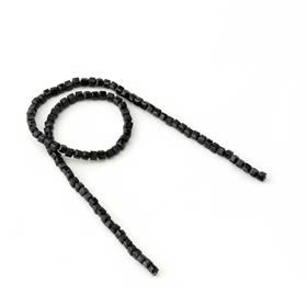 Küp Şeklinde Kristal Cam Boncuk Mat