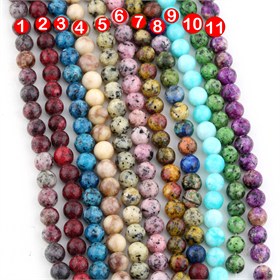 Kuvars Ceyt Boncuk 8 mm
