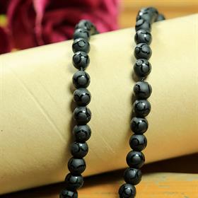 Lazer Desenli Oniks Boncuk