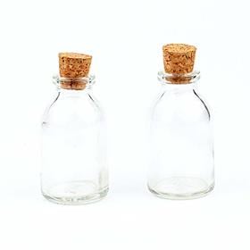 Mantar Tıpalı Cam Şişe 25 cc