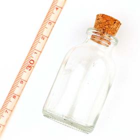 Mantar Tıpalı Cam Şişe 25 cc