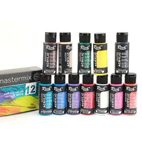 Mastermix Akrilik Boya Seti 60 cc X 12 Renk