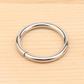 Metal Halka 3 cm Gümüş Renk