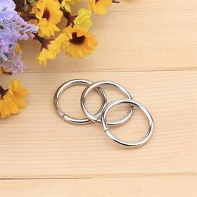 Metal Halka 3 cm Gümüş Renk