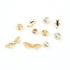 Metal Takı Aparatları Seti Altın