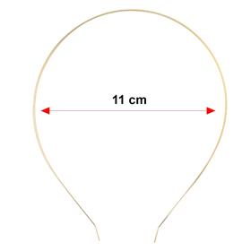 Metal Tel Taç Altın 5 adet