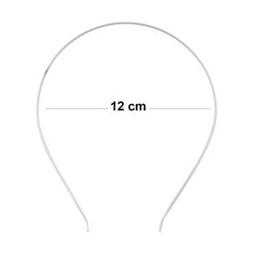 Metal Tel Taç Beyaz