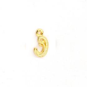 Metal Vav Takı ve Püskül Ucu 10 Adet